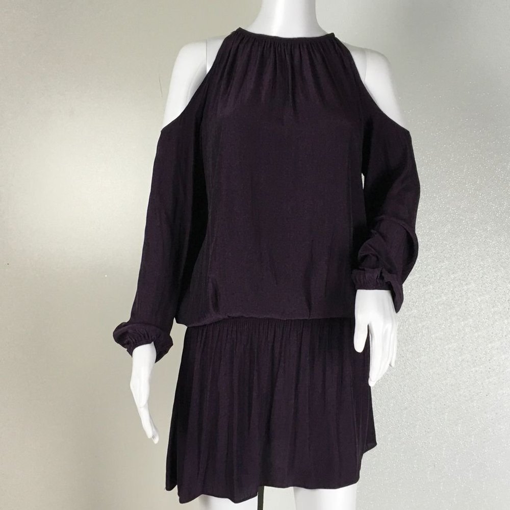 NWT Ramy Brook Women's Cold Shoulder Mini Dress "Lauren" Sz XS